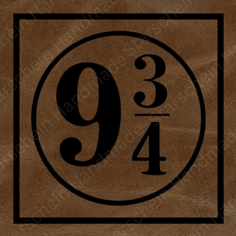Bügellabel 9 3/4