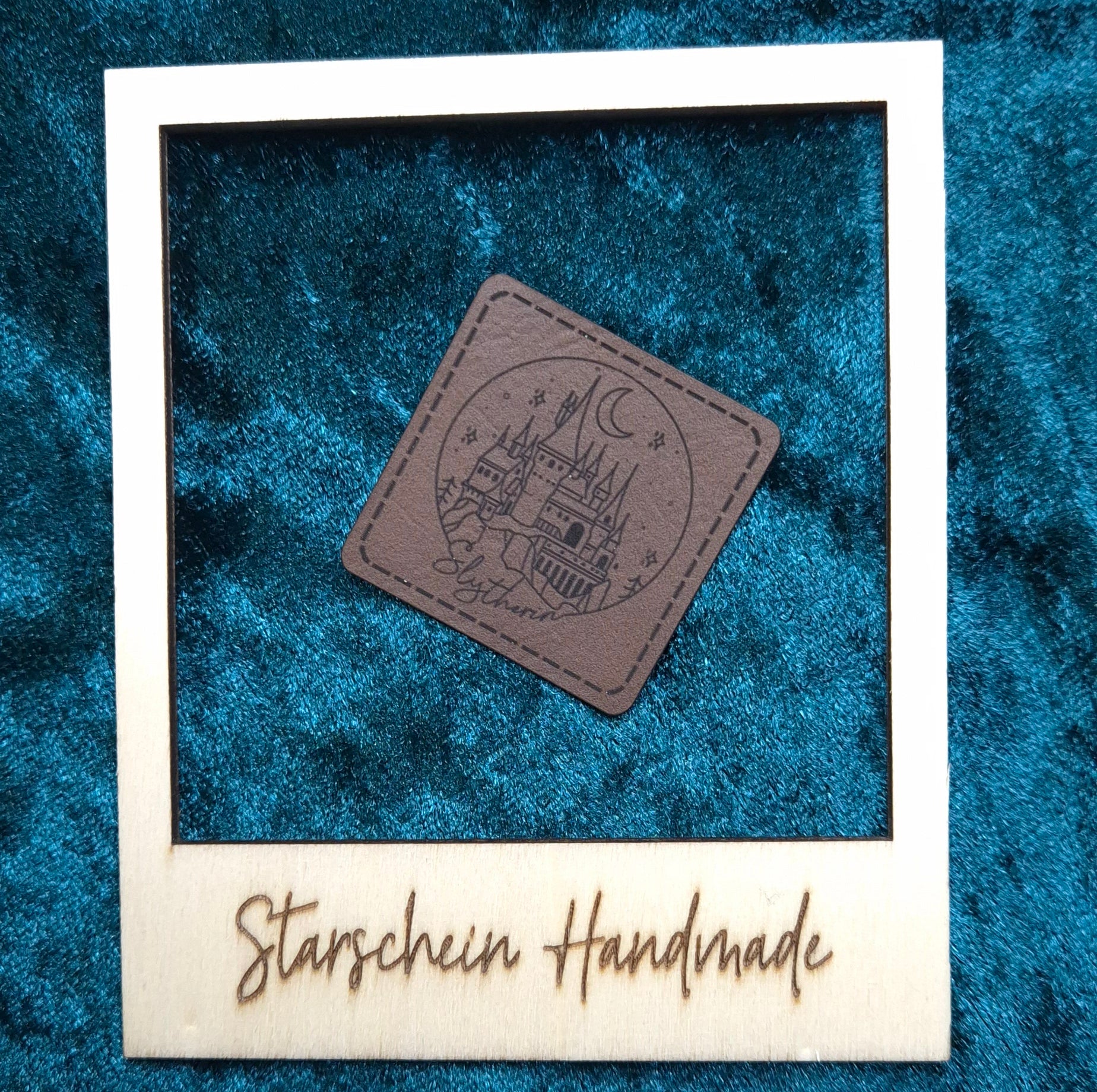 Kunstlederlabel Schlange