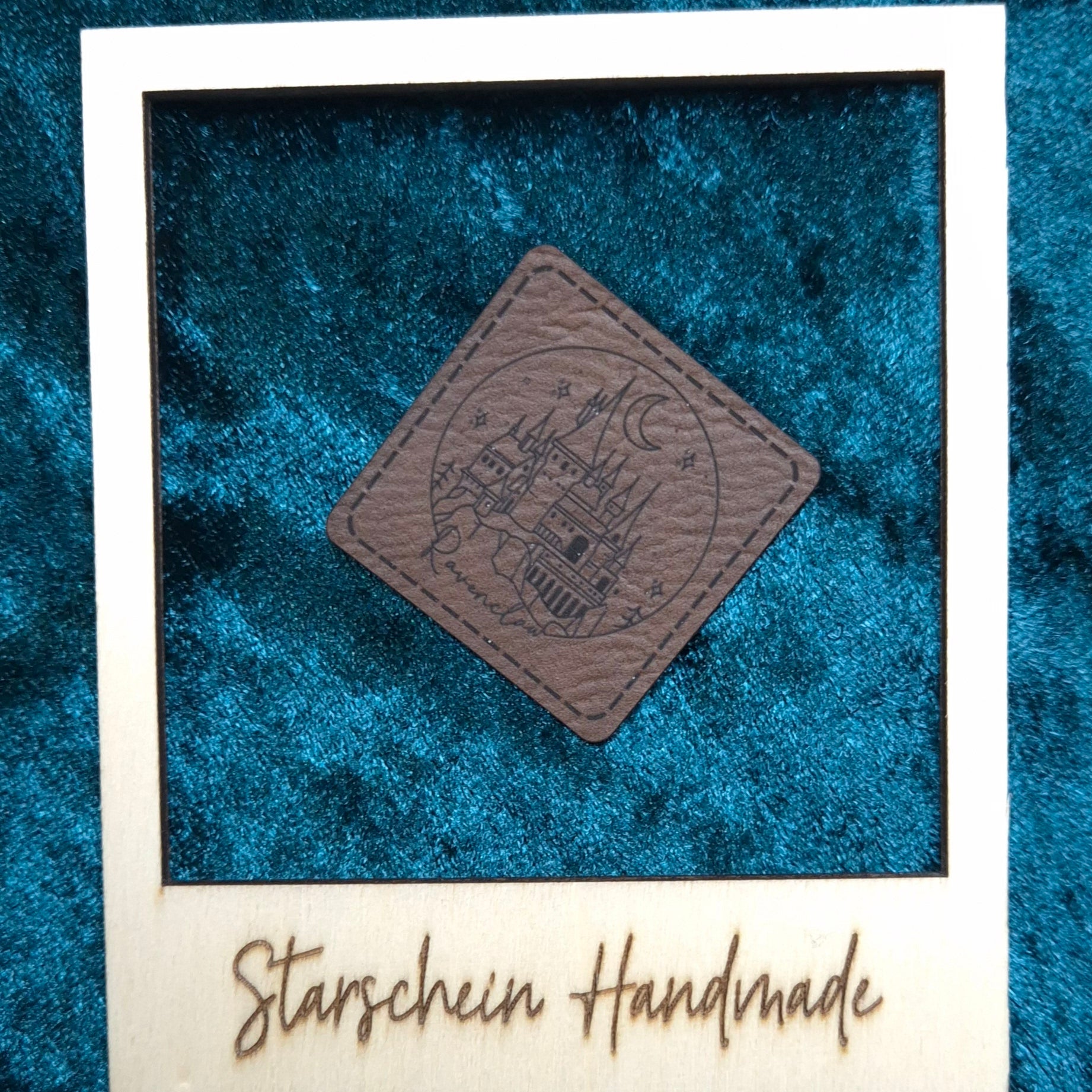 Kunstlederlabel Rabe